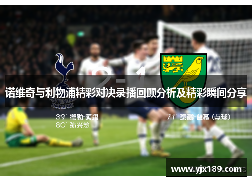 诺维奇与利物浦精彩对决录播回顾分析及精彩瞬间分享